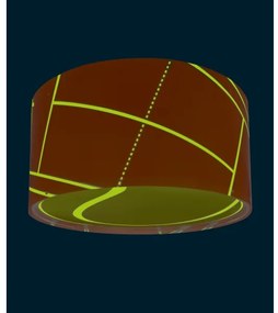 Dalber 41756 - Detské stropné svietidlo TENNIS 2xE27/15W/230V