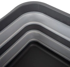 4Home Skladací silikónový úložný box s vekom Storage