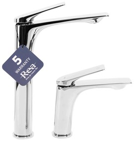 Rea Avalon, vysoká umývadlová batéria h-305, chrómová, REA-B5060