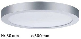 Paulmann Abia LED panel Ø 30 cm 4 000 K chróm