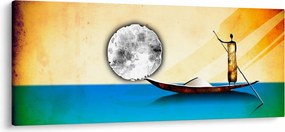 Obraz - Staroveká maľba (120x50 cm)