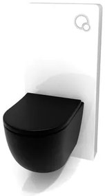 Závesný WC set SAT Fusion do ľahkých stien / predstenová SIKOSGFUSTORBLW