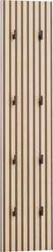 XXXLutz VEŠIAKOVÝ PANEL, farba duba, 24,5/109/2,6 cm MID.YOU - Vešiakové steny - 000895002101