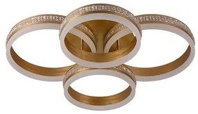 LED stmievateľné prisadené stropné svietidlo LED/150W/230V 3000-6500K + diaľkové ovládanie