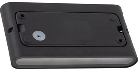 LED Vonkajšie nástenné svietidlo ARWENA 2xLED/6W/230V IP54 čierna