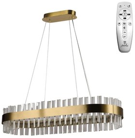 Moderné svietidlo NEDES LED svietidlo + diaľkový ovládač 45W J6303/C