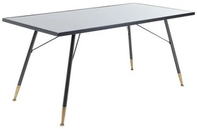 La Gomera stôl čierny 160x80cm