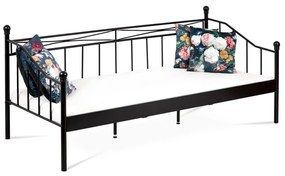 AUTRONIC Kovová posteľ 90x200 BED-1905 BK