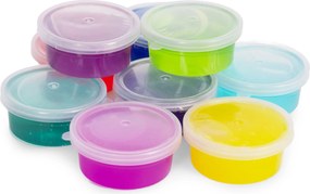 MULTISTORE Sada na výrobu SLIME pre deti, 113 dielov – 28 hotových slizov, svietiaci v tme, DIY