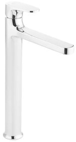 Vysoká umývadlová batéria SAT DARK bez výpuste chróm SATBSDA285PCR, 1 ks