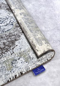 Villeroy & Boch, Kusový koberec Villeroy & Boch 106071 Brown, 115x170, hnedá, obývacia izba