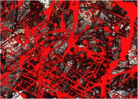 Obraz - Expresívne abstrakcie (70x50 cm)