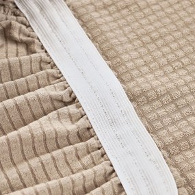 4Home Napínací poťah na stoličku Magic clean béžová, 45 - 50 cm, súprava 2 ks