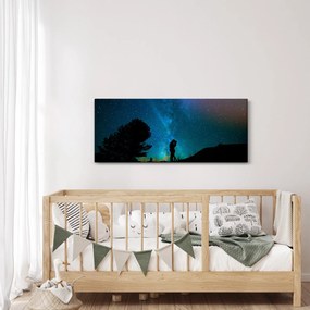 Obraz - Stretnutie pod hviezdami (120x50 cm)
