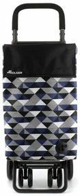 Rolser Nákupná taška na kolieskach Classic Sahara Tour 4x4, modrá