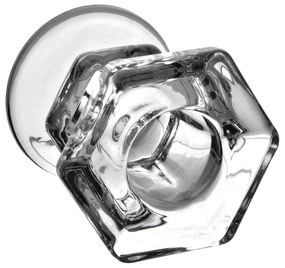 Skleněný svícen PATRICIA 5,5 cm čirý