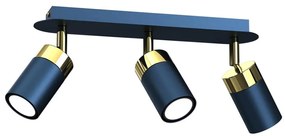 Bodové svietidlo JOKER 3xGU10/25W/230V modré/zlaté