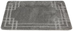 Kúpeľňový koberček Sego sivý, mozaika
