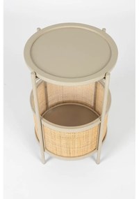 Okrúhly odkladací stolík ø 30 cm Makoto – White Label