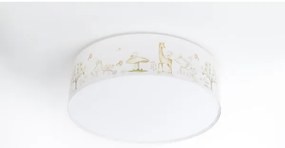 Detské stropné svietidlo SWEET DREAMS 2xE27/60W/230V pr. 40 cm