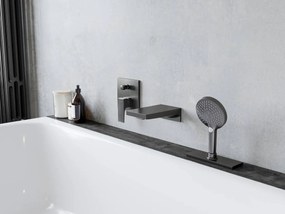 Hansgrohe Raindance Select S, ručná sprcha 120 3jet, kartáčovaný čierny chróm, HAN-26530340