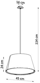 Sollux závesné svietidlo CONO SL.0829