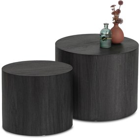 Set 2 ks konferenčných stolíkov Liloo (čierna) . Akcia -21%. Vlastná spoľahlivá doprava až k Vám domov. 1129183