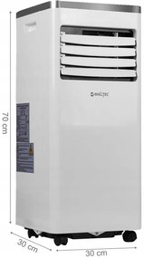 Výkonná prenosná klimatizácia Maltec s výkonom 2,6kW