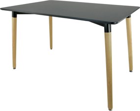 CH Jedálenský stôl Tessa - čierna