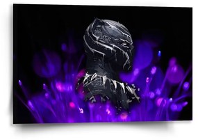 Sablio Obraz BLACK PANTHER Fialová luminiscencia - 60x40 cm
