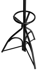 Stojanový vešiak LIVIO čierny