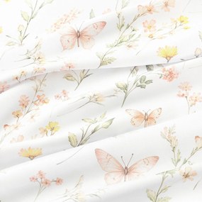 Goldea okrúhly teflónový obrus - motýlia záhrada Ø 130 cm