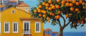 Obraz - Pomarančovník (120x50 cm)