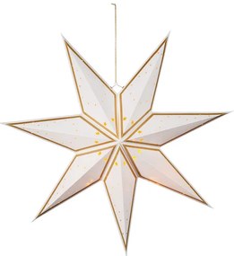 LIVARNO home LED vianočná hviezda (béžová/hnedá) (100355377)