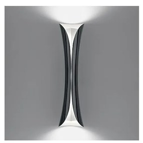 Artemide 1373010A - Nástenné svietidlo CADMO 2xGU10/10W/230V čierna