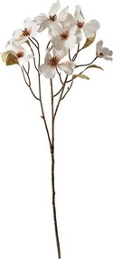 Dekoračná umelá vetvička s fialovými kvetmi - 12*8*72 cm