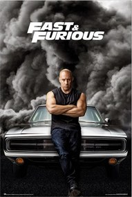 Plagát, Obraz - Fast & Furious - Dominic Toretto, (61 x 91.5 cm)