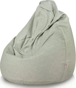 Sedací vak Premium svetlosivý