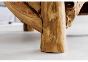 Konferenčný stôl Riverside 43199 80x80cm Drevo Teak  - Komfort-nábytok