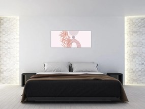Obraz - Fialový minimalizmus N⁰1 (120x50 cm)