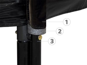 Záhradná trampolína SkyFlyer + rebrík 2,4 m 244 cm TR0033