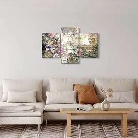 Obraz - Dizajnové kvety (90x60 cm)
