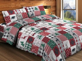 Gipetex Natural Dream Talianské zimné obliečky 100% bavlna Aspen - 140x200 / 70x90 cm