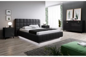 Cama Nočný stolík čierny Reja (2 ks)