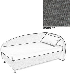 AVA NAVI, PRAVÁ 120x200 Varianta: SORO 97