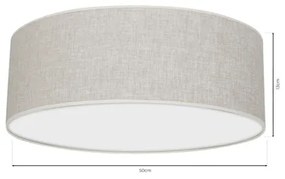 Stropné svietidlo LINO 3xE27/60W/230V