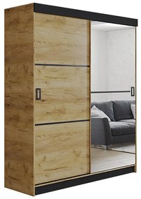 Skriňa Retro 138 2L craft / Dvierka craft