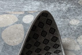 Protišmykový behúň LOTUS CLOVER 60960 sivý
