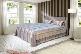 Posteľ Virginia 180x200 cm, béžová látka