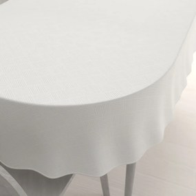 Biante Teflónový oválny obrus Milano TF-049 - smotanový 100x140 cm